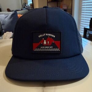 Helly Hansen Dark Blue Cap with Red Patch